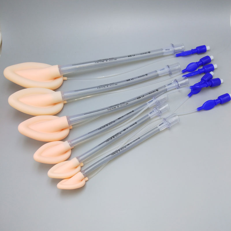 Reusable Silicone Reinforced Laryngeal Mask Airway, with bar Formedtech